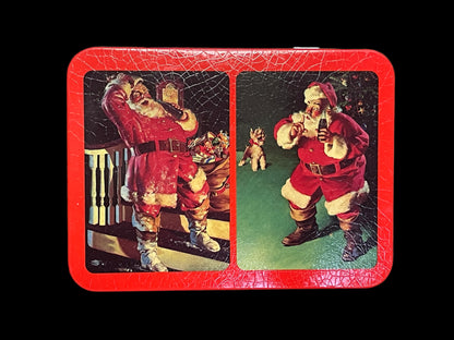 1993 Christmas Holiday Limited Edition 2 Deck of Coca-Cola Playing Cards