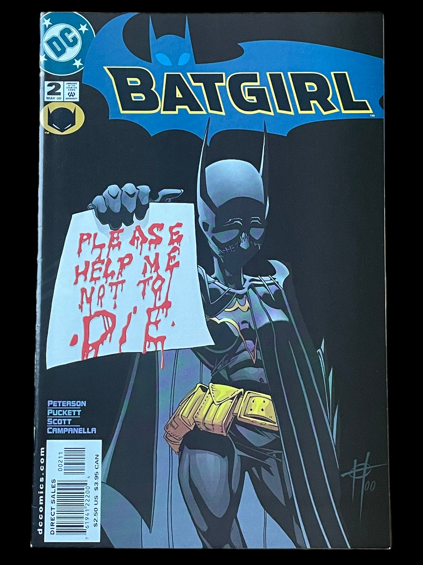 Batgirl #2 May 2000 DC Comics Book