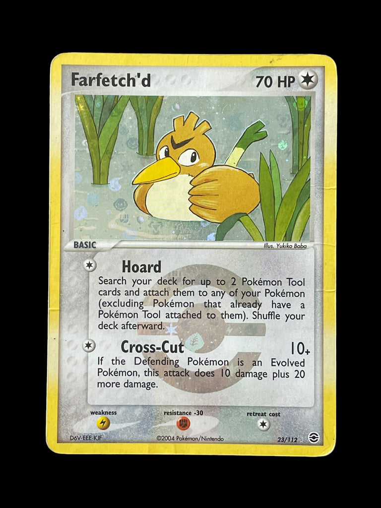 Check the actual price of your Farfetch'd 38/100 Pokemon card