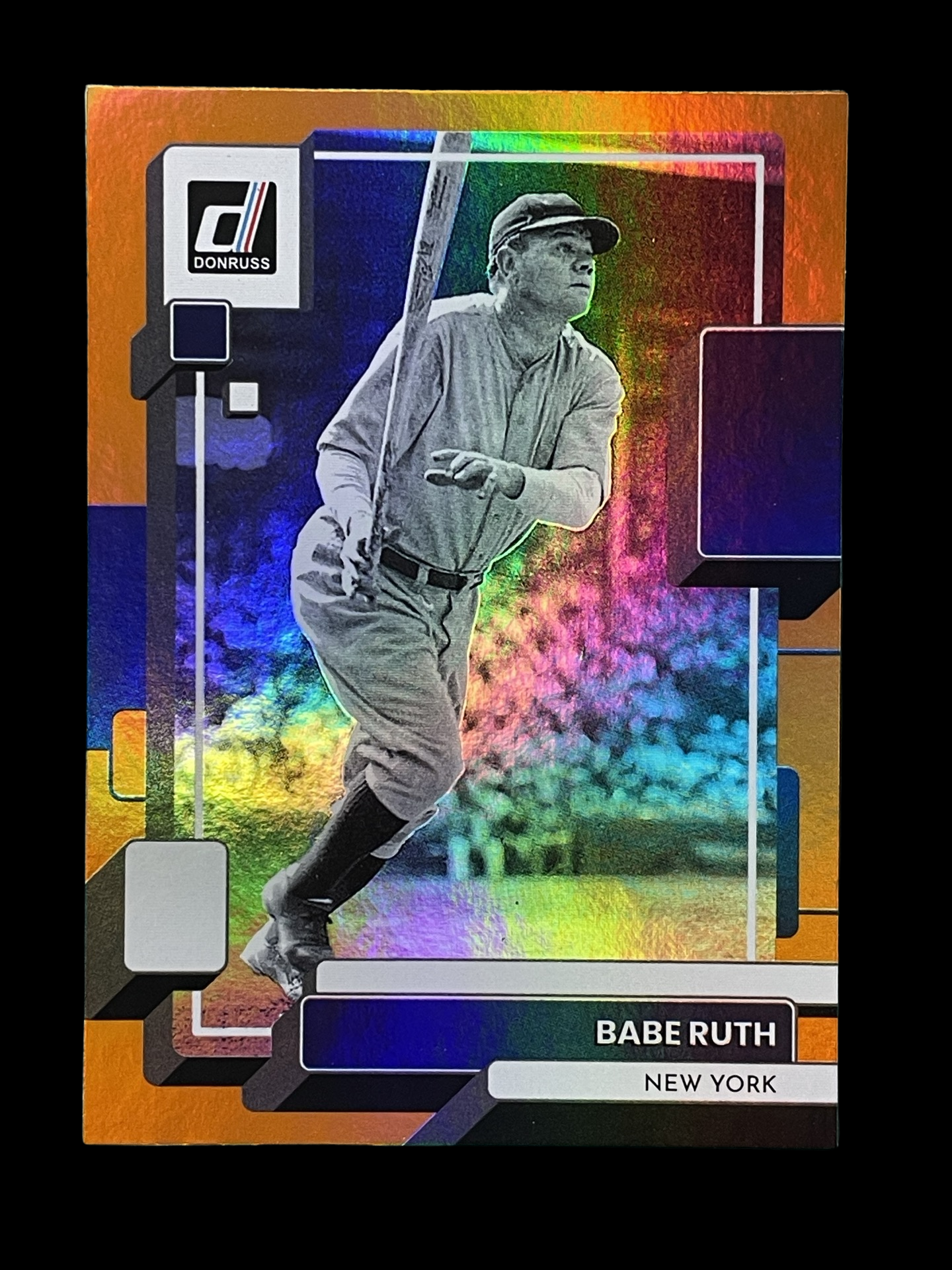 Babe Ruth Holo Orange #229 2022 Panini Donruss Graded GEM MINT 10