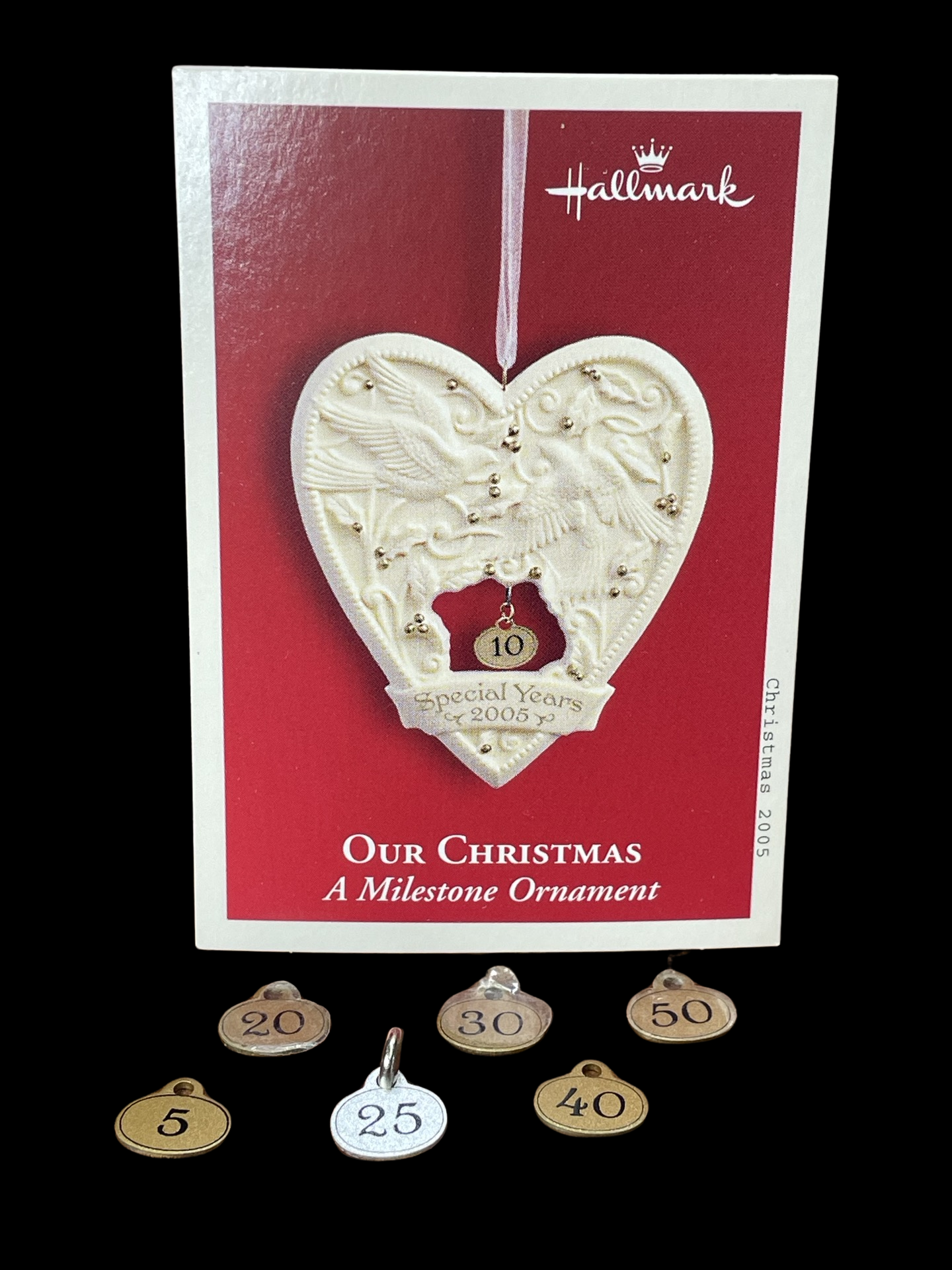 2005 Hallmark Keepsake Ornament Our Christmas A Milestone Ornament