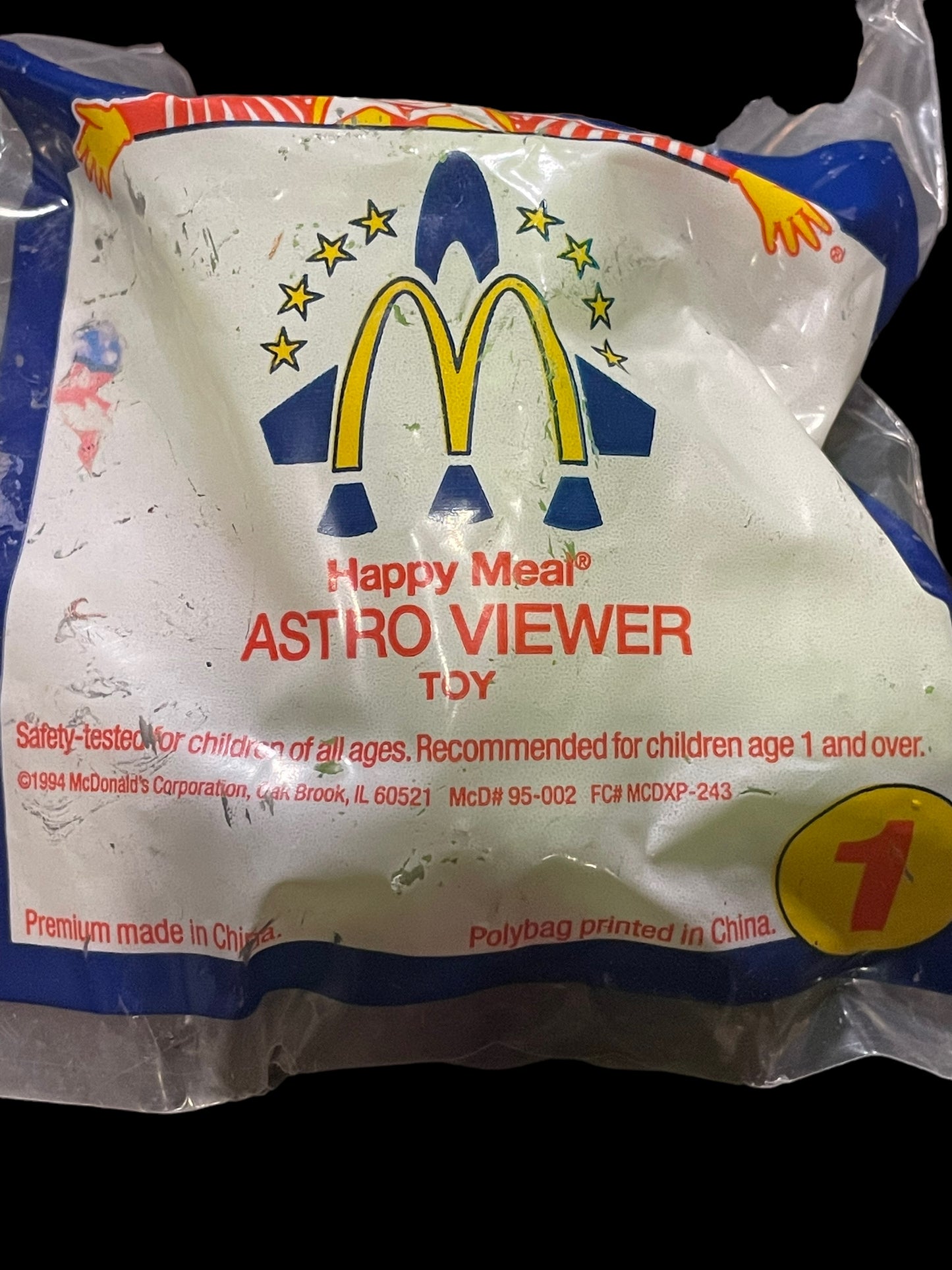 1994 Space Rescue Astro Viewer McDonald's Happy Meal Toy