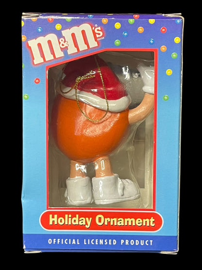 Kurt Adler Orange M&M Christmas Holiday Ornament