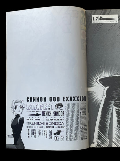 Cannon God Exaxxion #7 May 2002 Dark Horse Comics Book