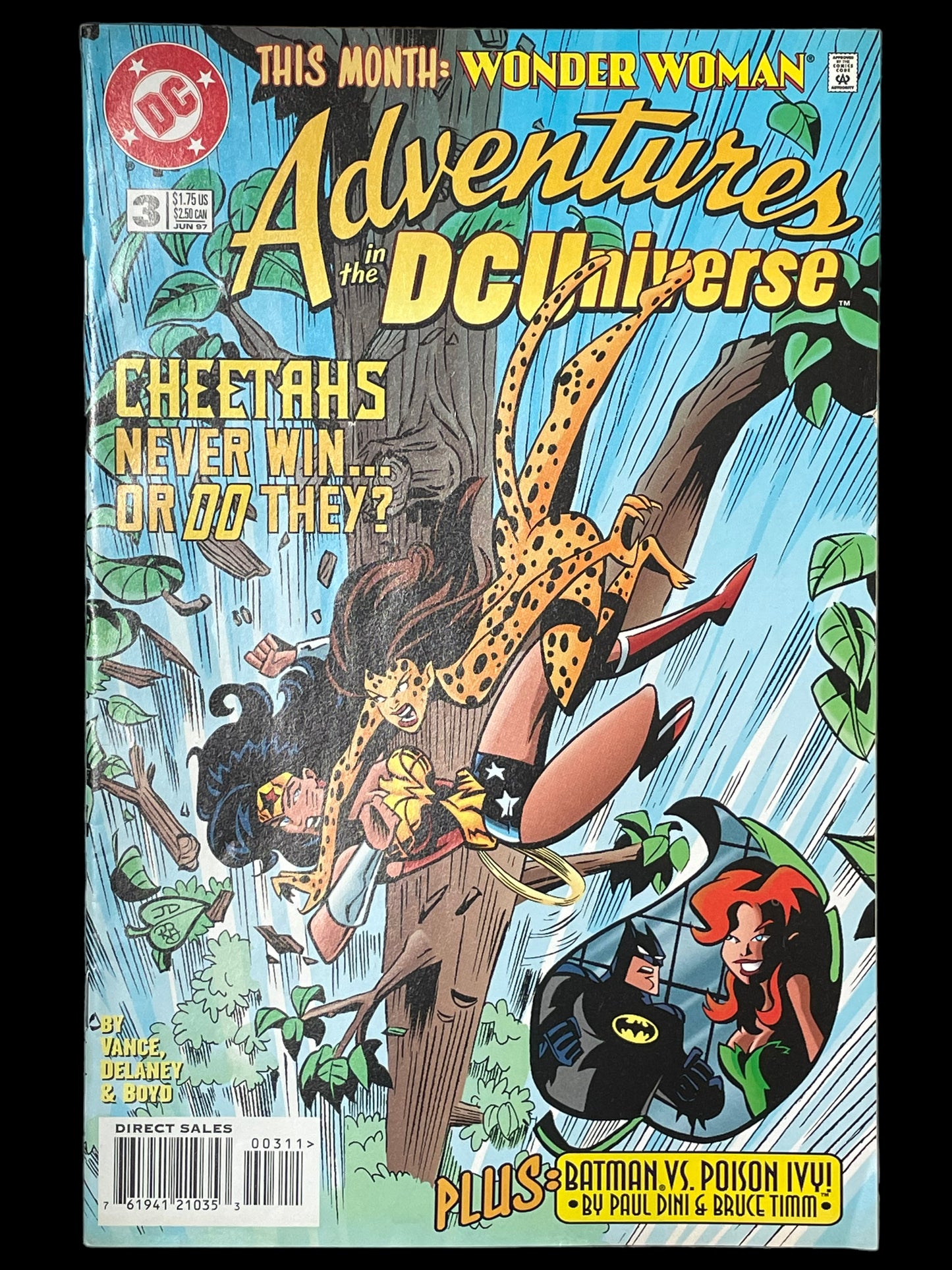 Adventures in the DC Universe No.3 June 1997 DC Comics Book