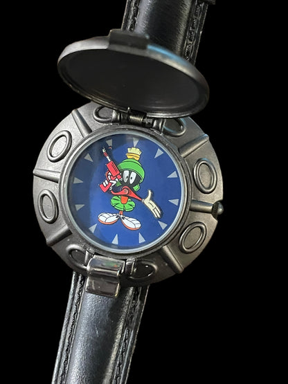 Rare 1995 Warner Bros Marvin the Martian Spaceship Watch