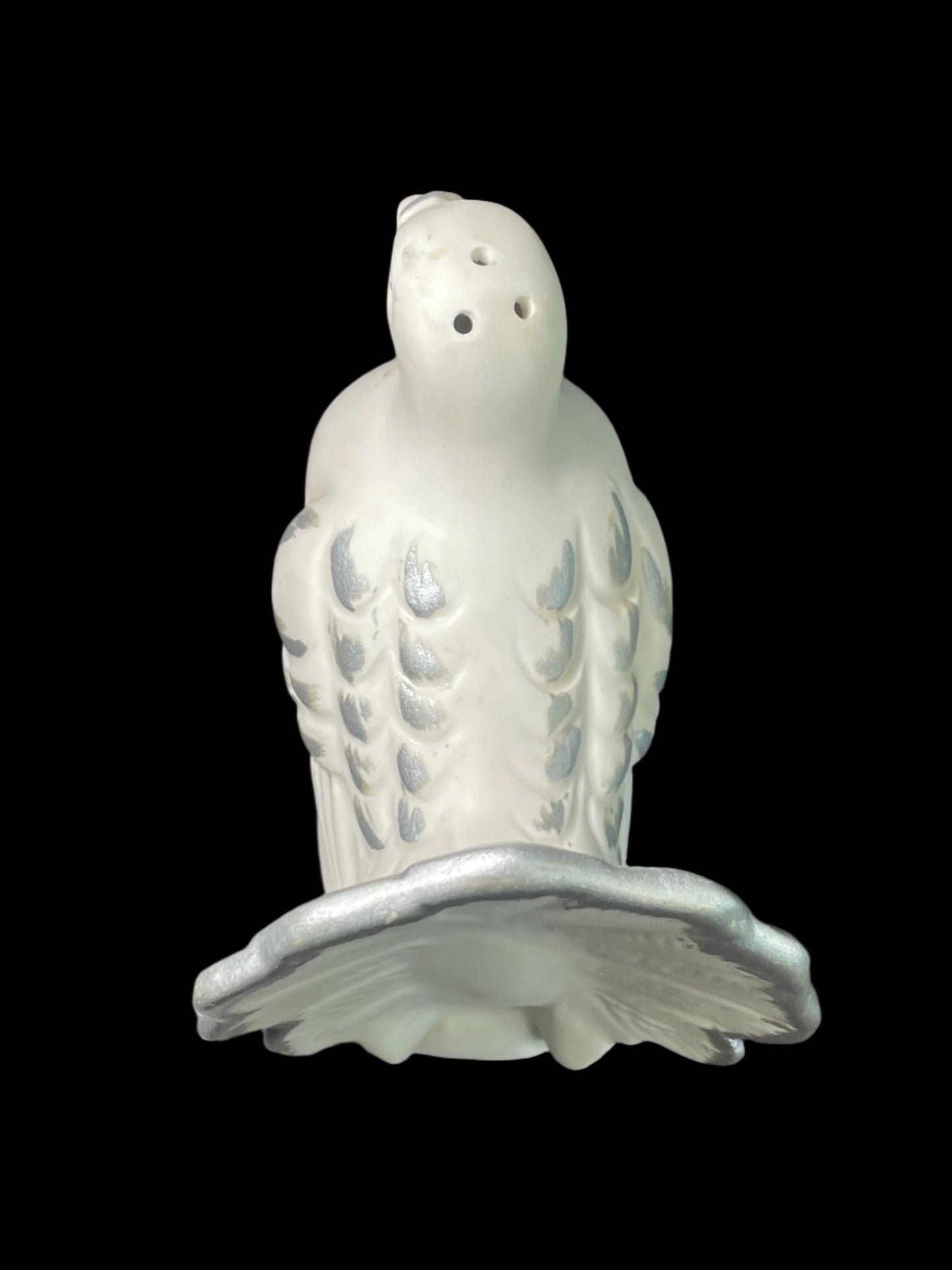 Ceramic White Doves Salt and Pepper Shaker Temple Treasures F.N. Kistner Co 9582 Made in Japan