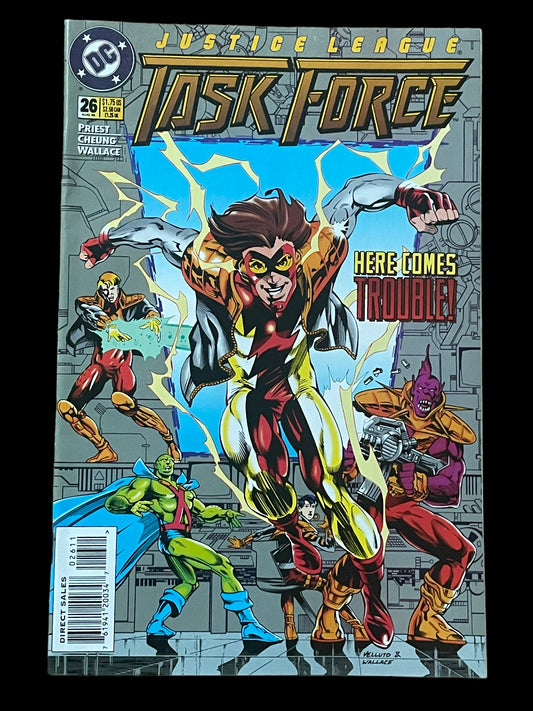 Justice League Task Force #26 Aug 1995 DC Comics Book