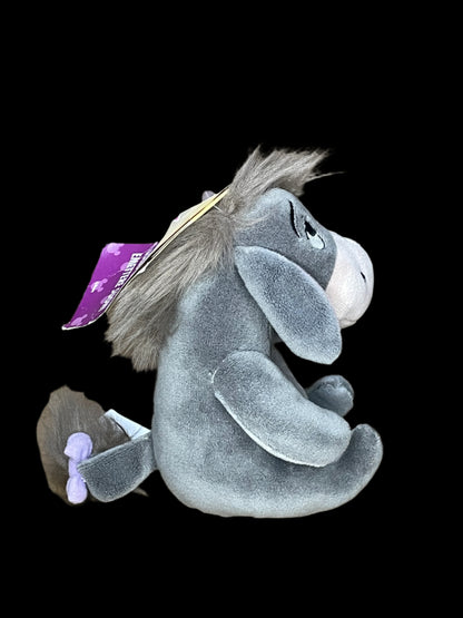 Walt Disney Park Winnie the Pooh Eeyore Rattle Stuffed Plush