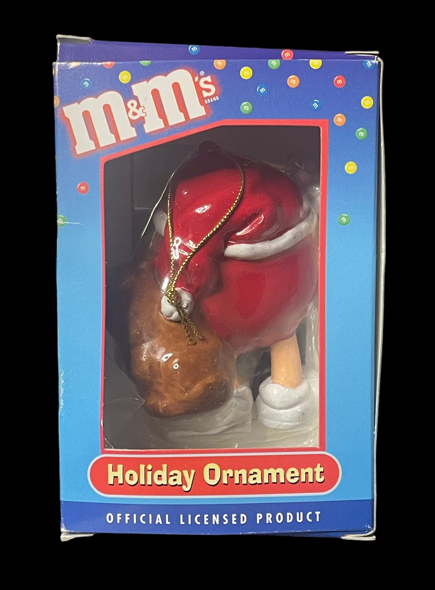 Kurt Adler Red M&M Christmas Holiday Ornament