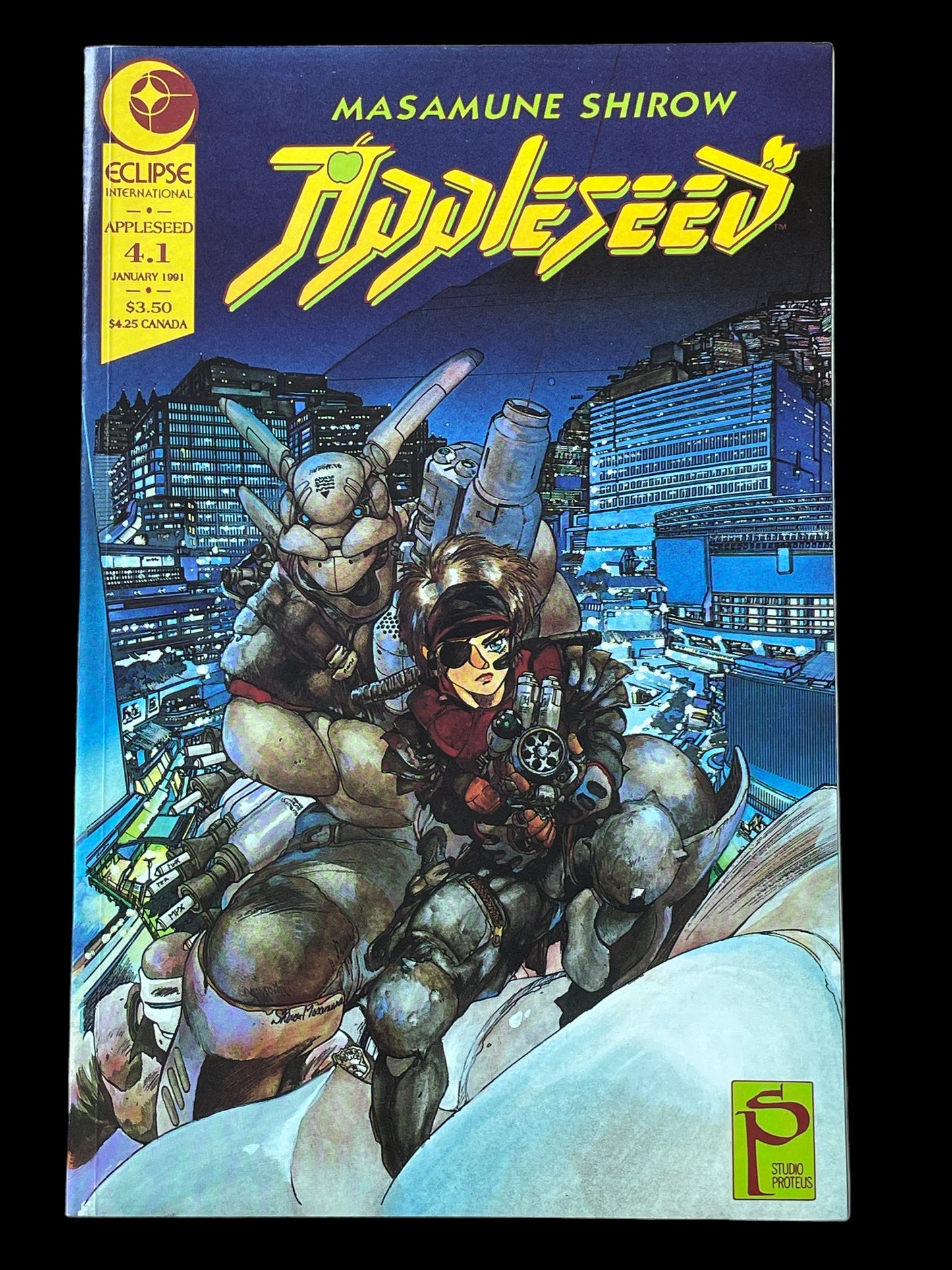 Appleseed Book 4 Volume 1 Jan 1991