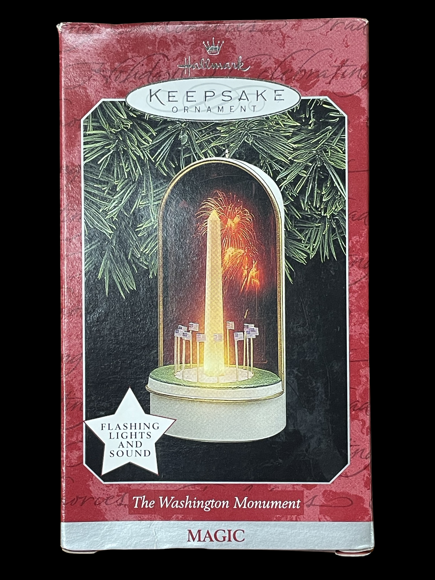 1998 Hallmark Keepsake Ornament The Washington Monument, Magic