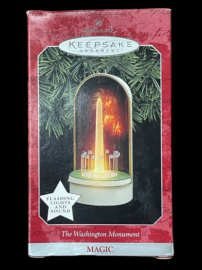 1998 Hallmark Keepsake Ornament The Washington Monument, Magic