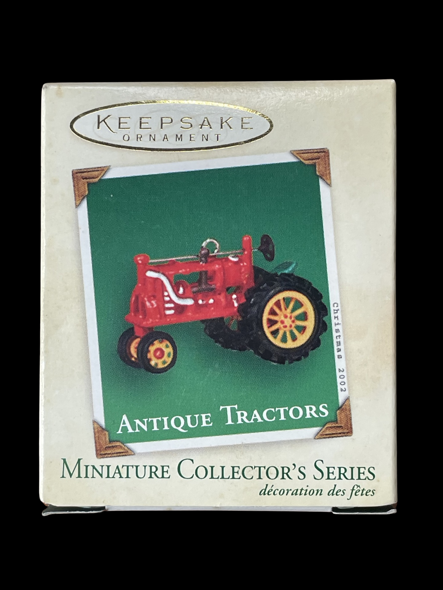 2002 Hallmark Keepsake Ornament Antique Tractors #6, Miniature