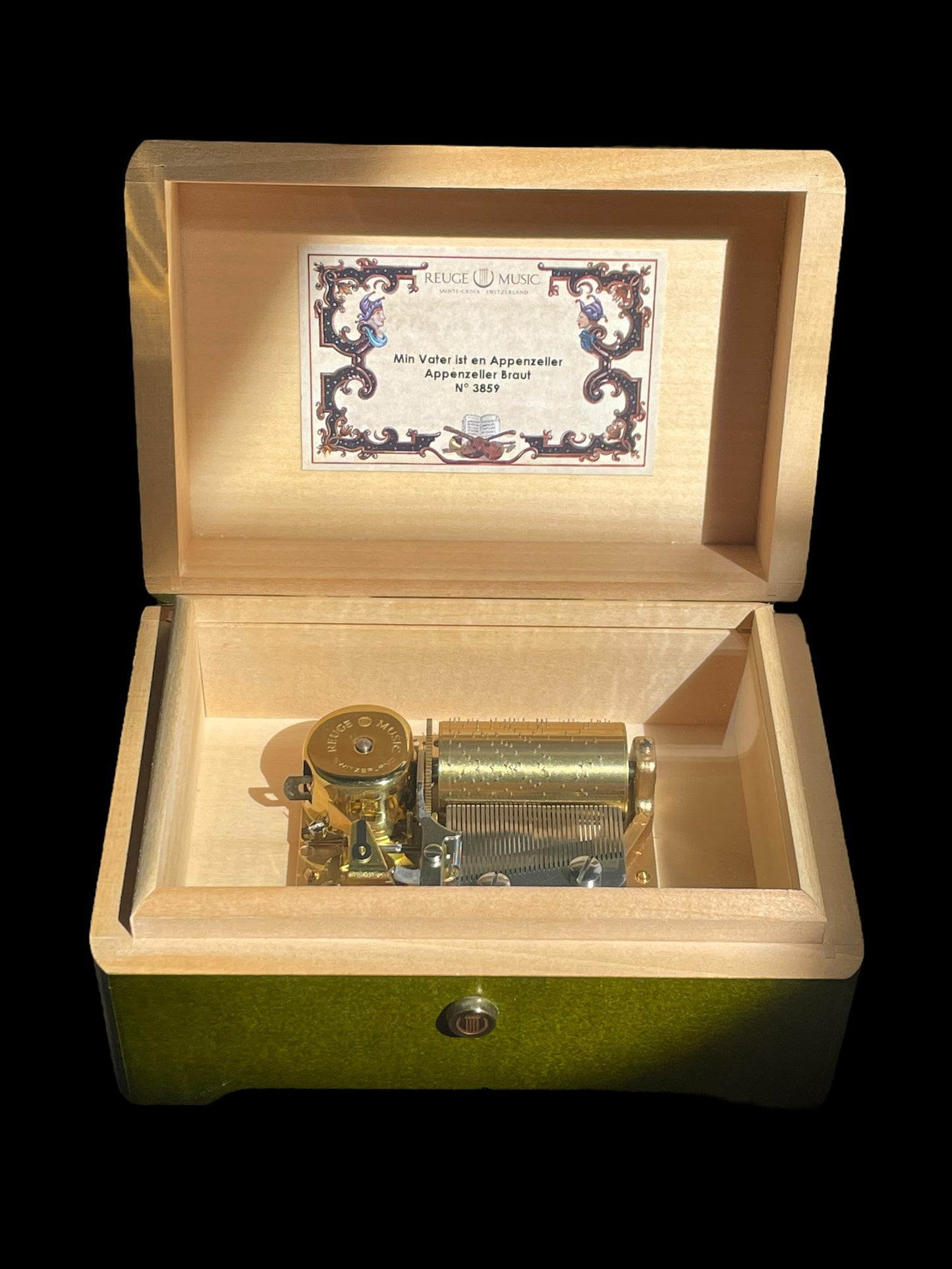 Reuge Music Box Made in Swizterland