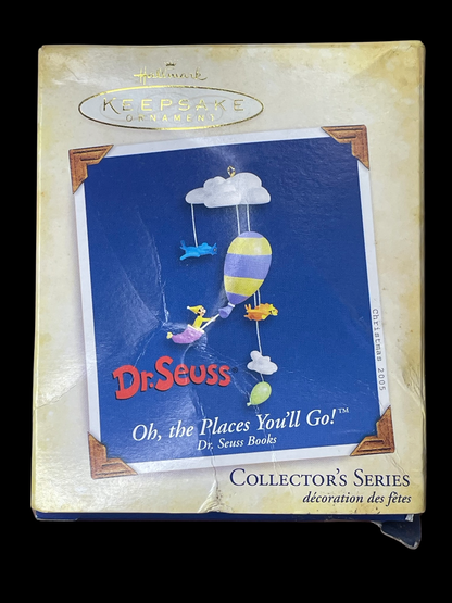 2005 Hallmark Keepsake Ornament Dr. Seuss Oh, The Places You'll Go!