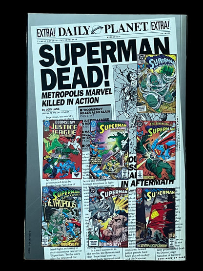 The Death of Superman 1993 DC Comics Book