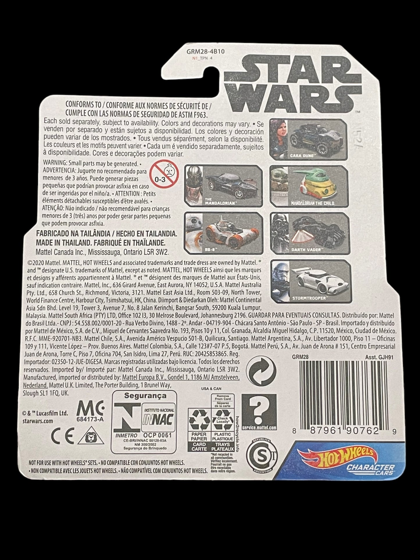 2020 Hot Wheels Star Wars Character Cars Wrecker