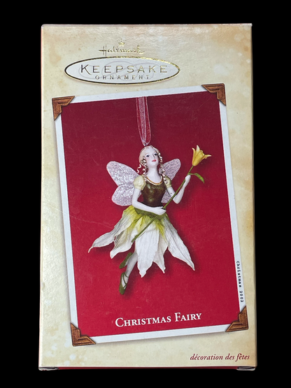 2002 Hallmark Keepsake Ornament Christmas Fairy