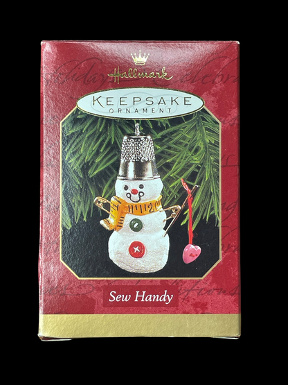 1999 Hallmark Keepsake Ornament Sew Handy