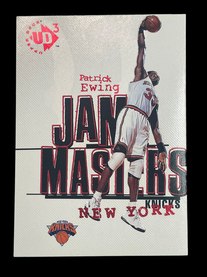 Patrick Ewing #11 1997 Upper Deck UD3 Jam Masters Graded MINT 9