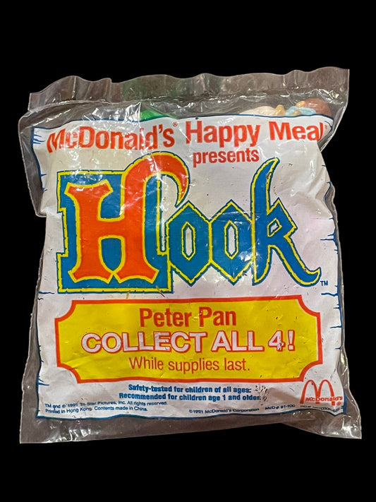 1991 Hook Peter Pan McDonald's Happy Meal Toy