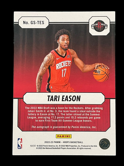 Tari Eason #GS-TES 2022-23 Panini NBA Hoops Great SIGnificance Graded Auto MINT+ 9.5/10