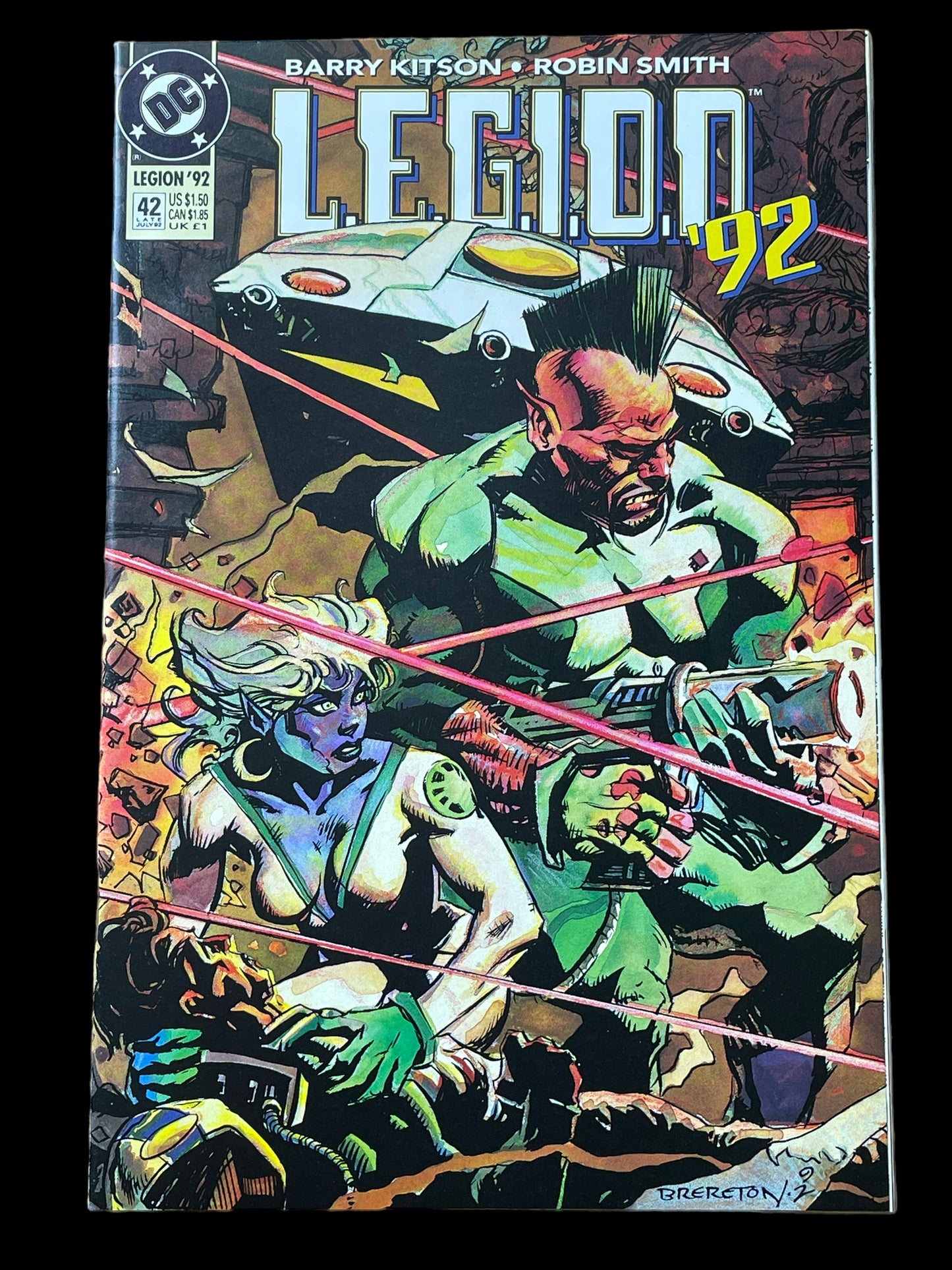 Legion L.E.G.I.O.N '92 #42 Late July 1992 DC Comics Book