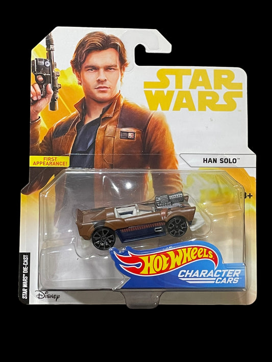 2017 Hot Wheels Star Wars Character Cars Han Solo