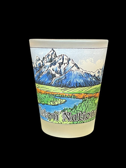 Grand Teton National Park Shot Glass