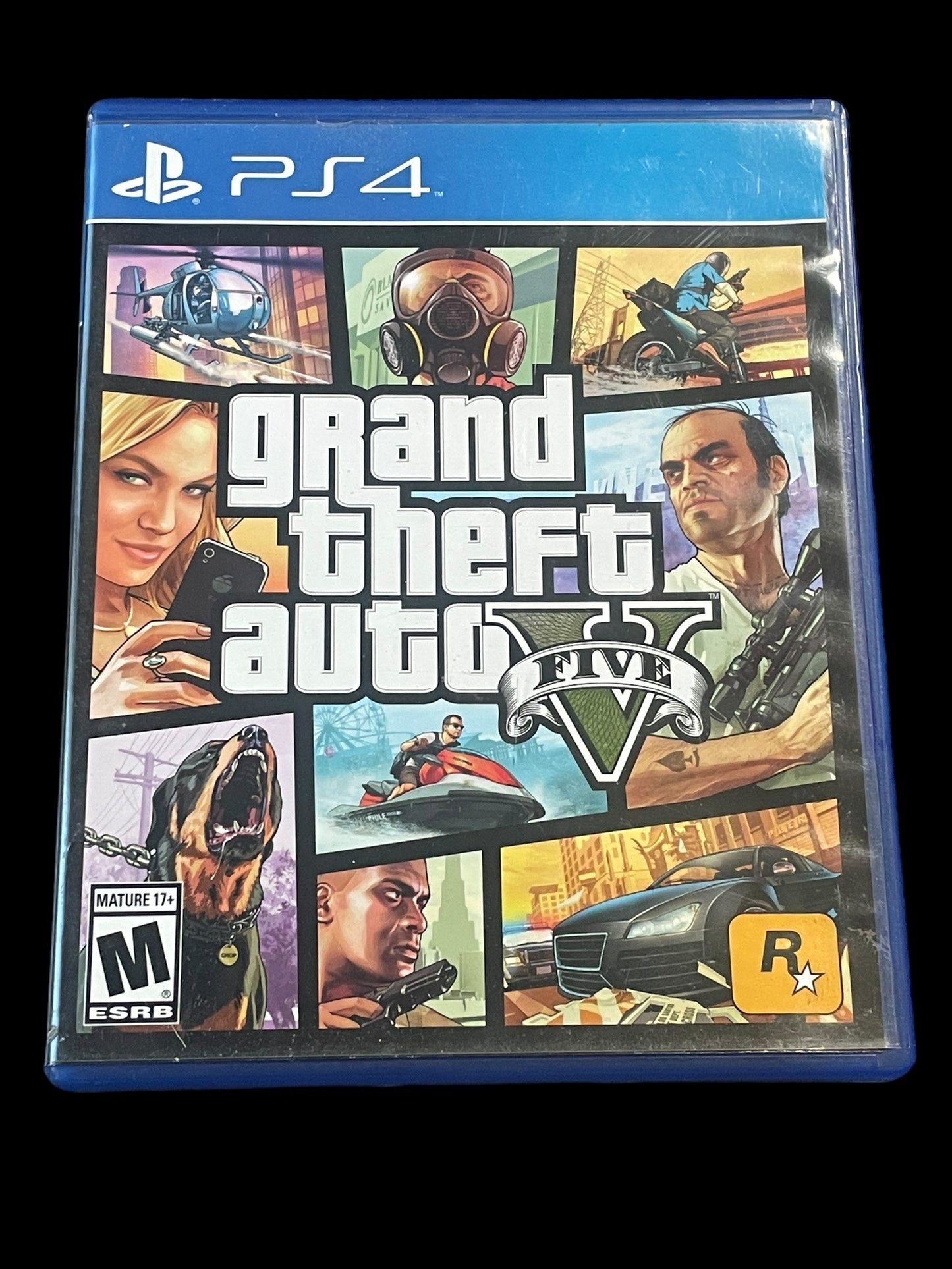 2014 Grand Theft Auto V Sony PS4 Playstation 4 NO DISC/CASE and BOOK ONLY