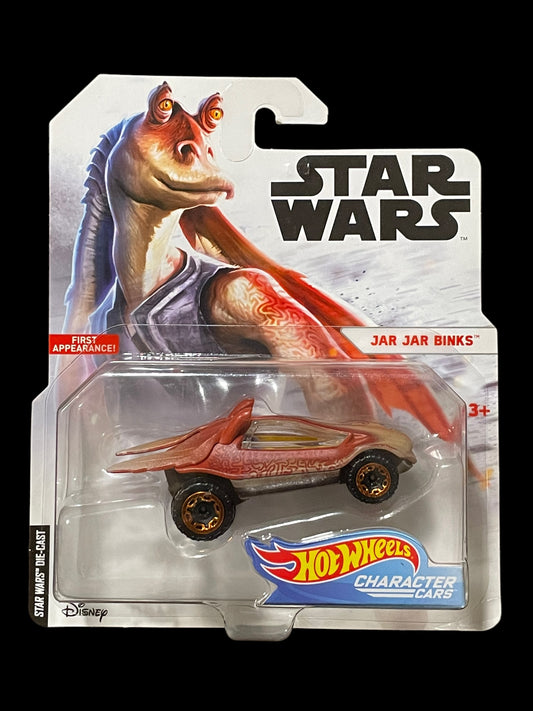 2017 Hot Wheels Star Wars Character Cars Jar Jar Binks