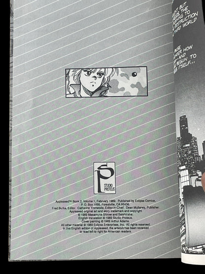 Appleseed Book 2 Volume 1 Feb 1989