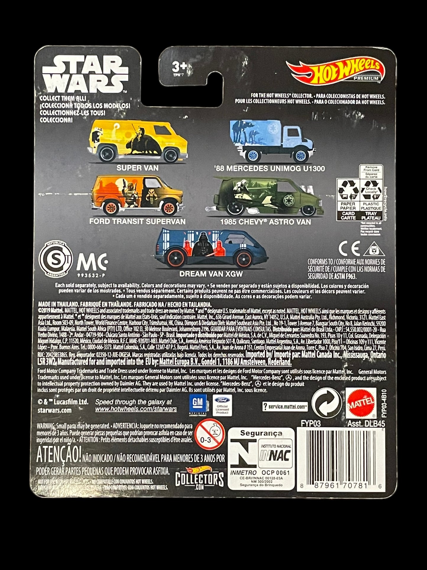 2019 Hot Wheels Premium Star Wars Dream Van XGW 5 of 5