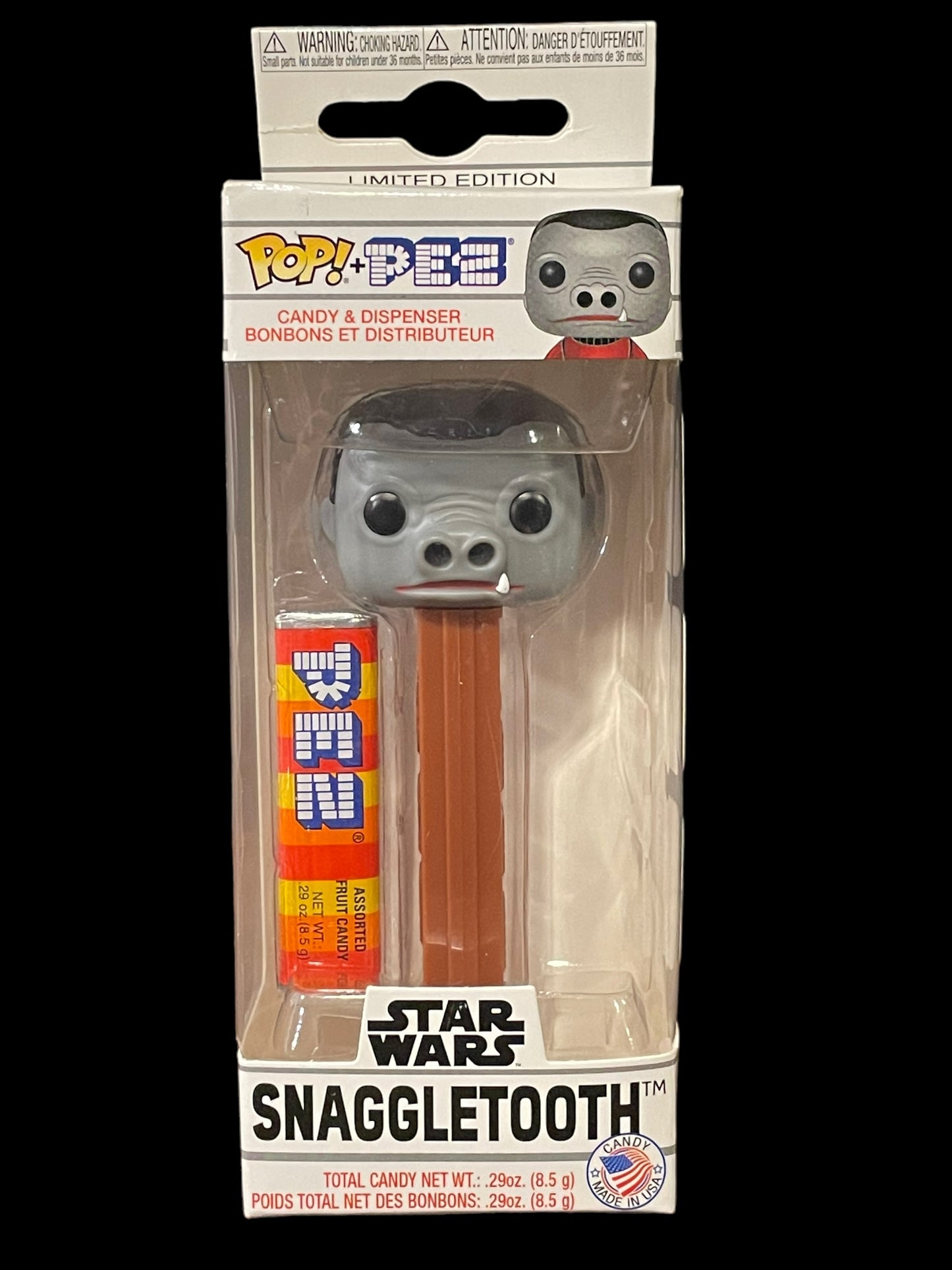 2018 Funko Pop and Pez Star Wars Snaggletooth