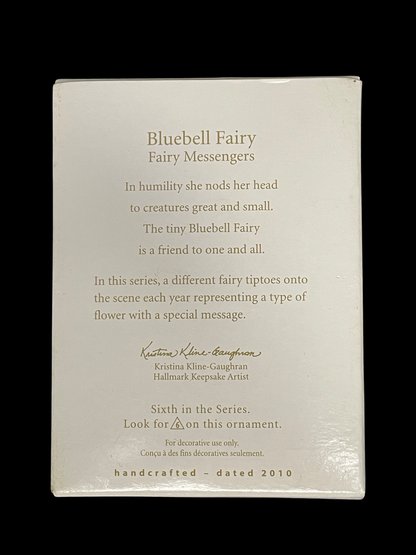 2010 Hallmark Keepsake Ornament Bluebell Fairy, Fairy Messengers #6