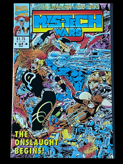 Mys-Tech Wars 1 of 4 March 1993 Marvel Comics Book