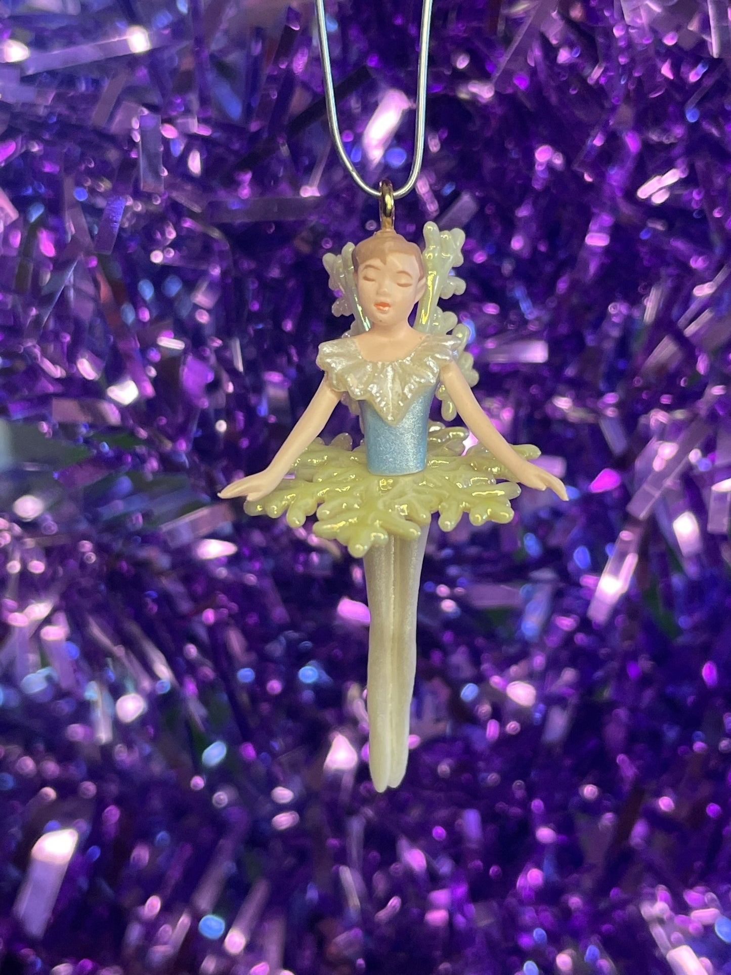 1997 Hallmark Keepsake Ornament Snowflake Ballet #1 Miniature