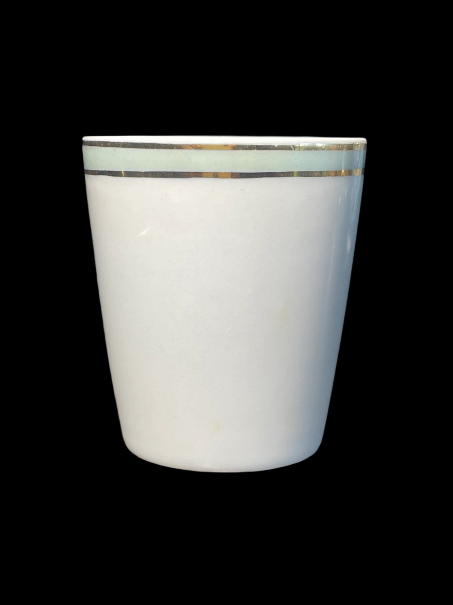 Lipco Ohio Gold Rim Ceramic Souvenir Shot Glass