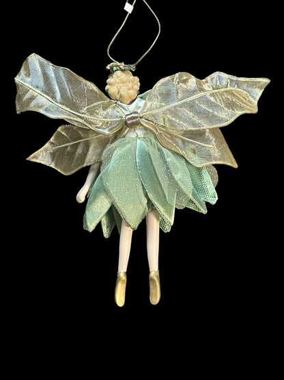 2000 Avon Enchanted Fairy Caucasian Christmas Ornament