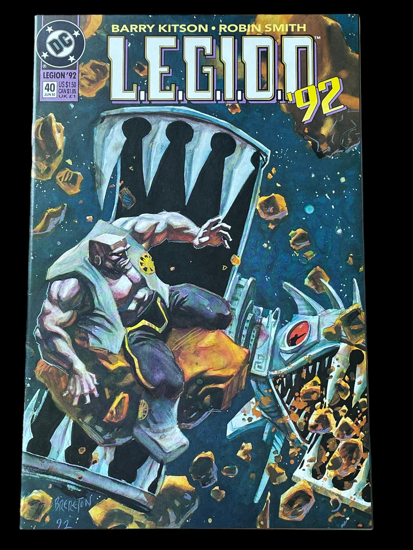 Legion L.E.G.I.O.N '92 #40 June 1992 DC Comics Book