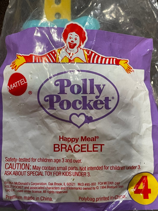 1994 Polly Pocket Bracelet McDonald's Happy Meal Toy