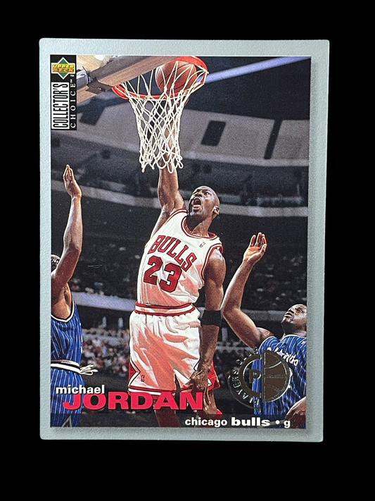 Michael Jordan Player's Club #45 1995 Collector's Choice Graded MINT 9