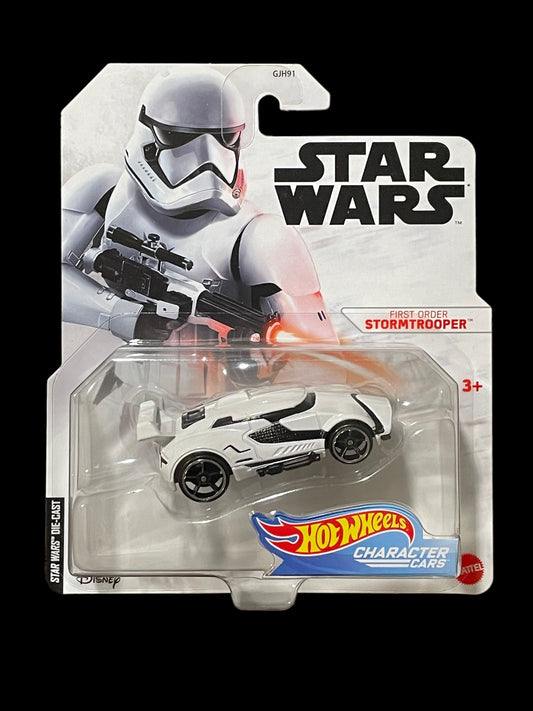 2019 Hot Wheels Star Wars Character Cars First Order StormTrooper