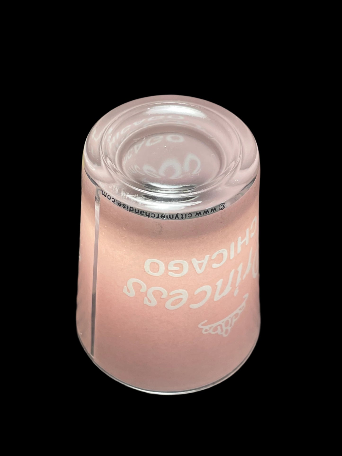 Crown Princess Chicago Pink Souvenir Shot Glass