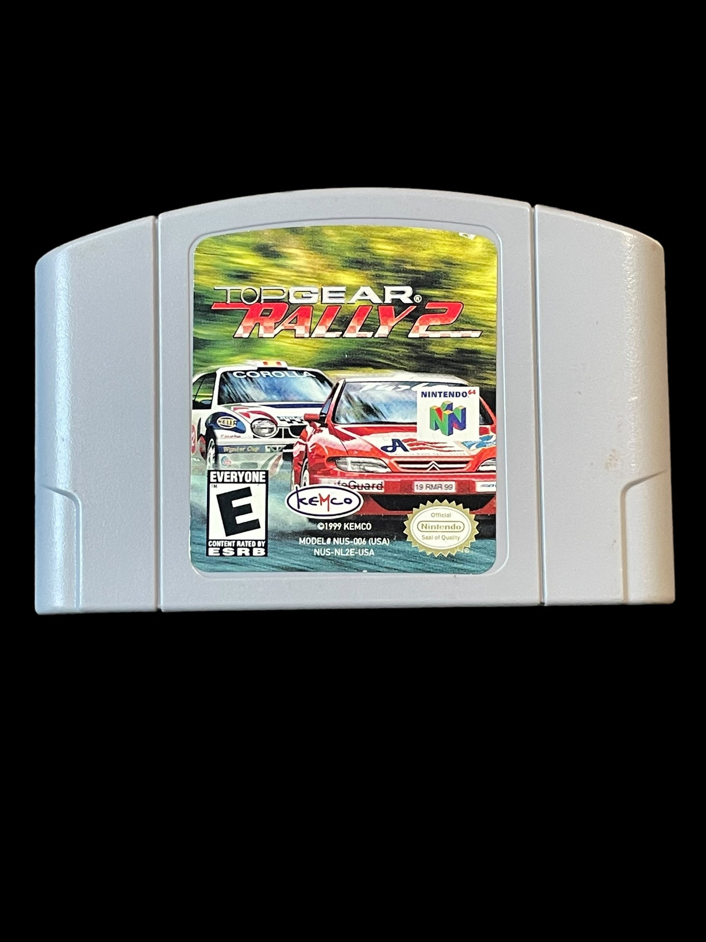 1997 Top Gear Rally 2 N64 Nintendo 64 Cartridge Tested