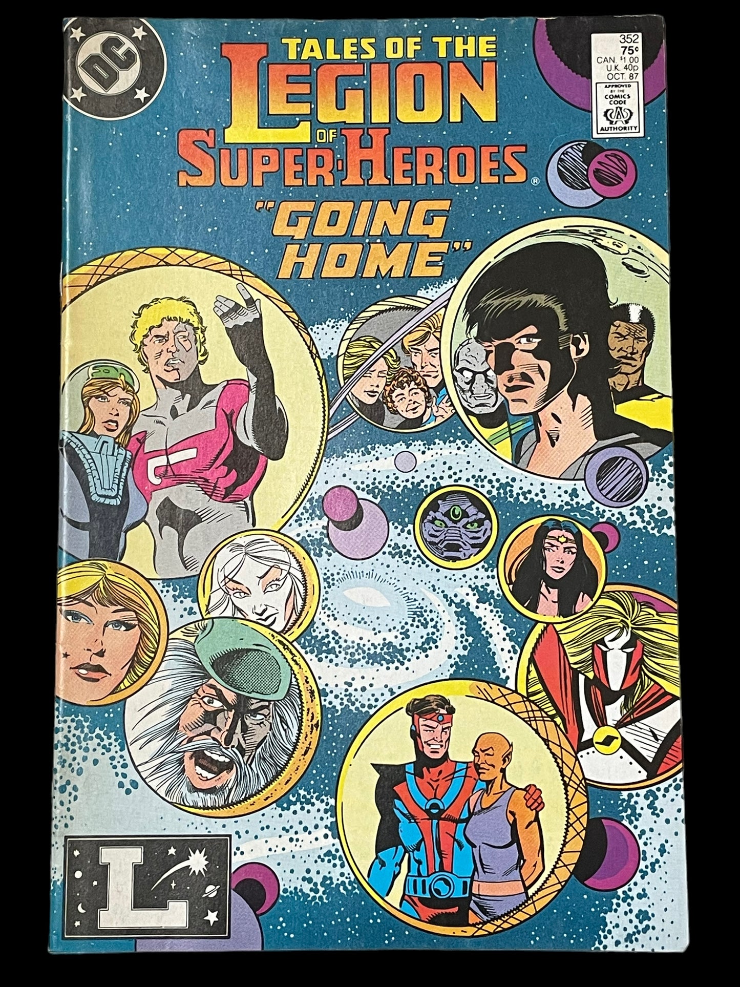 Tales of the Legion of Super-Heroes No. 352 Oct 1987 DC Comics Book