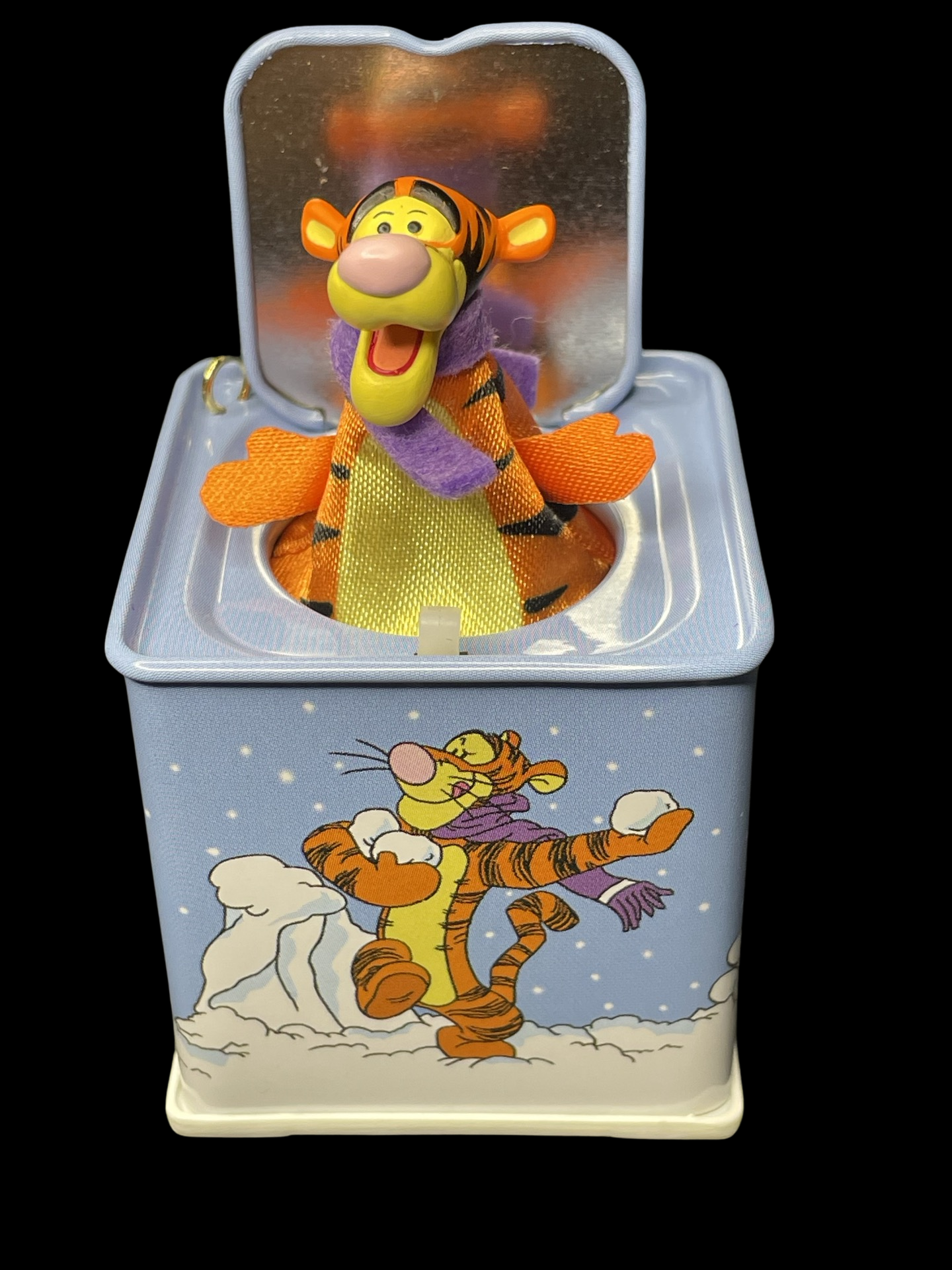 2007 Hallmark Keepsake Ornament Disney's Pop! Goes the Tigger, Jack-in-the-Box Memories #5