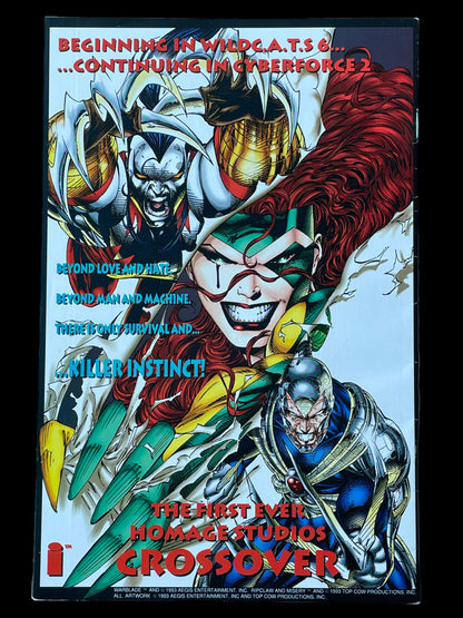 WILDC.A.T.S Trilogy #2 Sept 1993 Image Comics Book