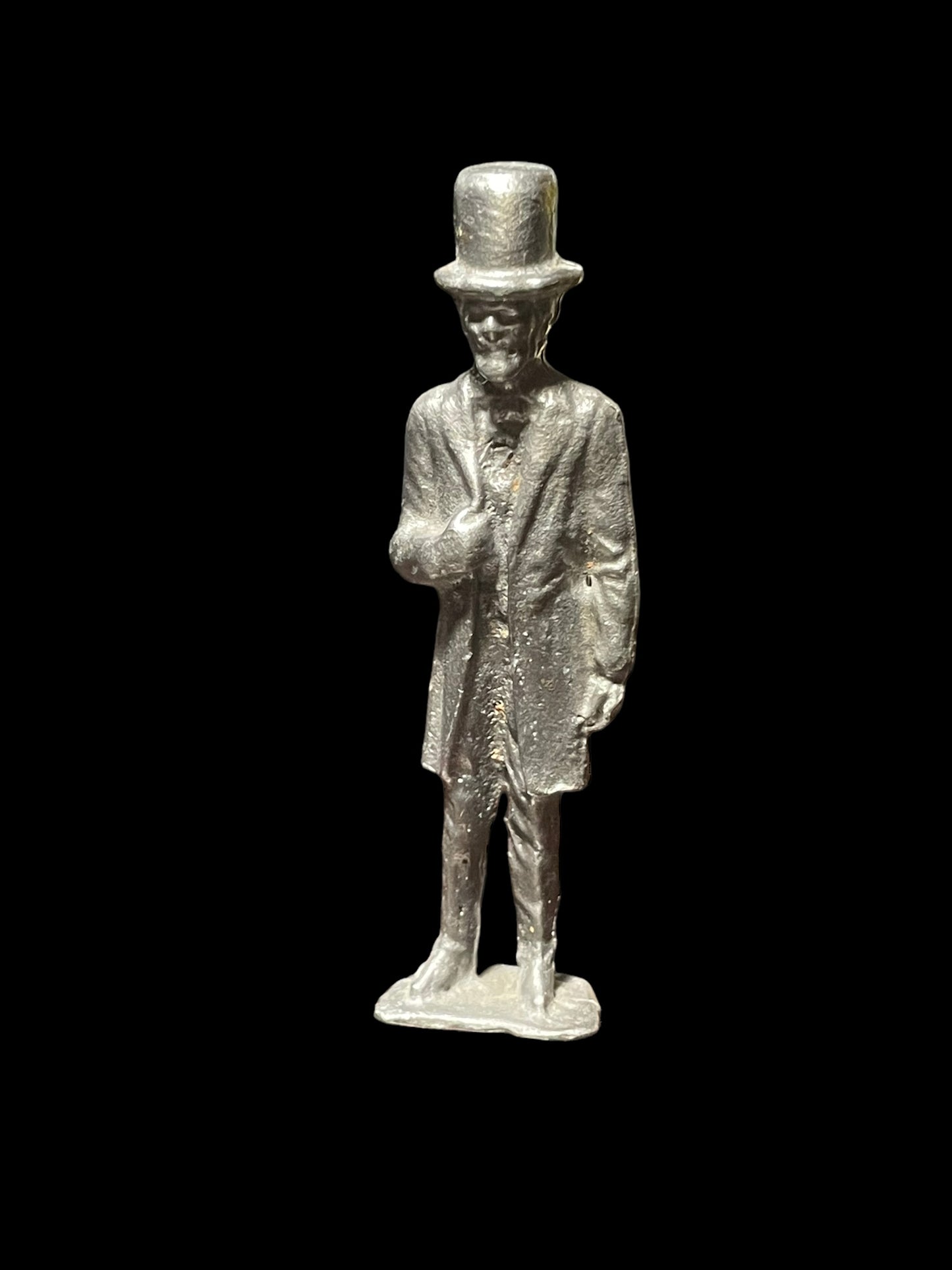 Mini Unpainted Civil War Abraham Lincoln Metal Figurine